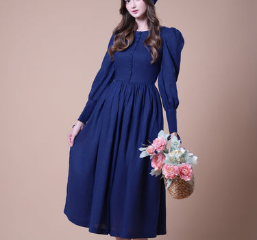 ALISON Linen Dress