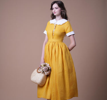 FIONA Linen Dress