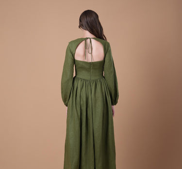 OLIVIA Linen Dress