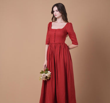HARVIE Linen Dress